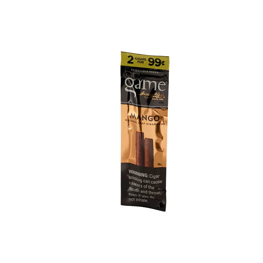 Garcia y Vega Game Cigarillos Mango (2) Natural cigar listing