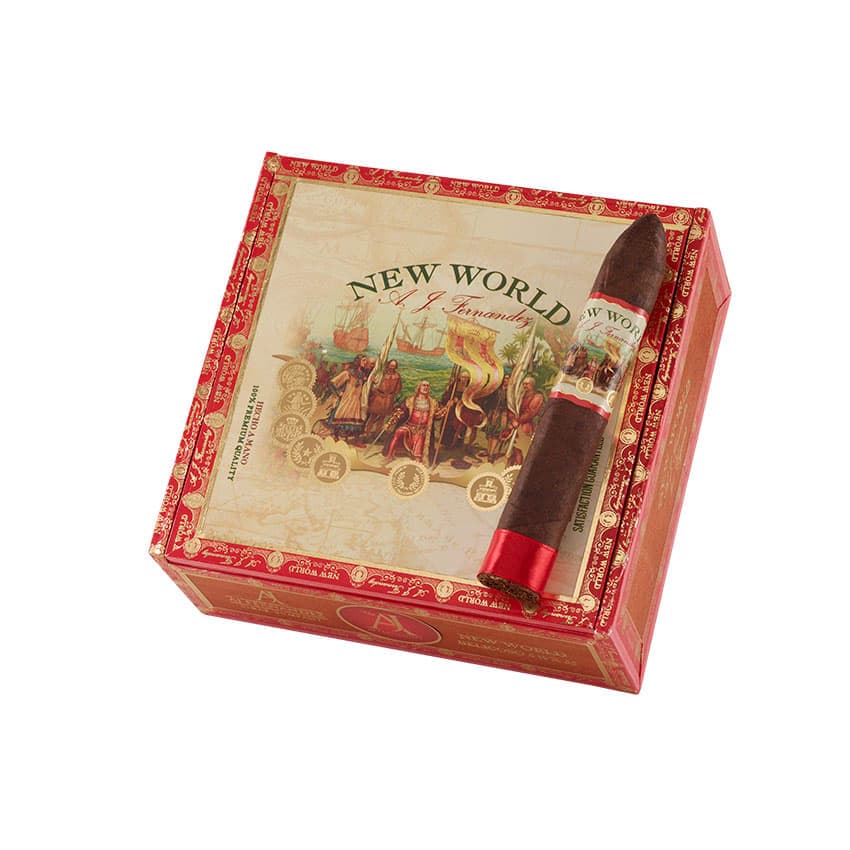 New World By AJ Fernandez Belicoso Oscuro cigar listing
