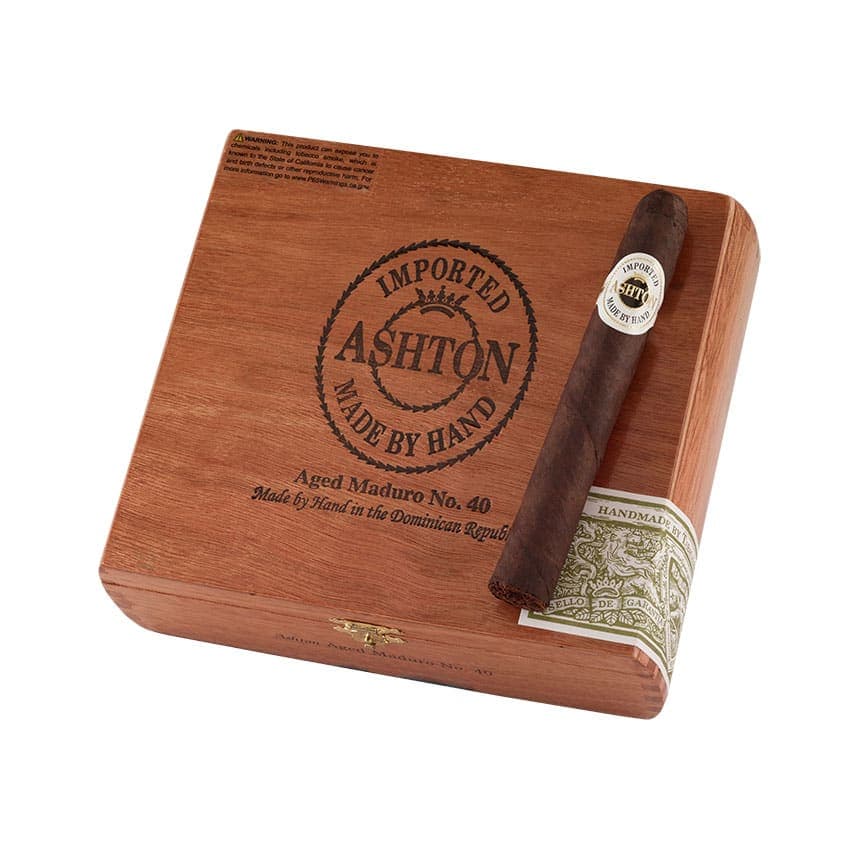 Ashton Aged Maduro No. 40 cigar listing