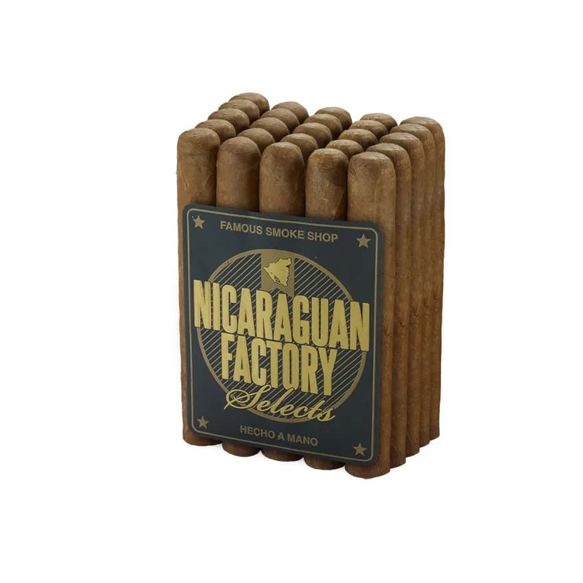 Nicaraguan Factory Selects Habano Round Toro Natural cigar listing