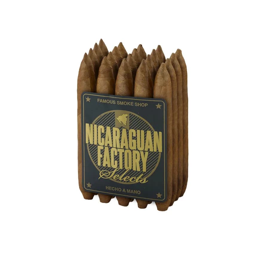 Nicaraguan Factory Selects Habano Jalapa Toro Natural cigar listing