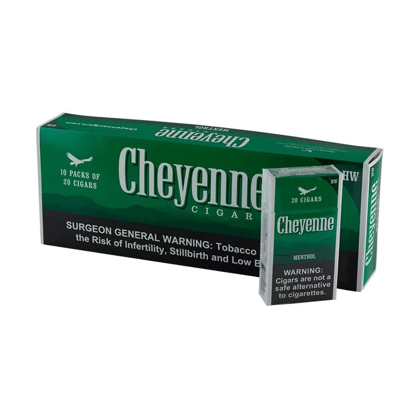 Cheyenne Heavy Weights Menthol (20) Natural cigar listing