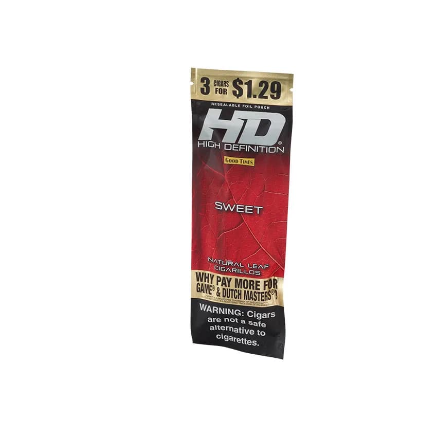 Good Times #HD Sweet 3 for 1.29 Natural cigar listing