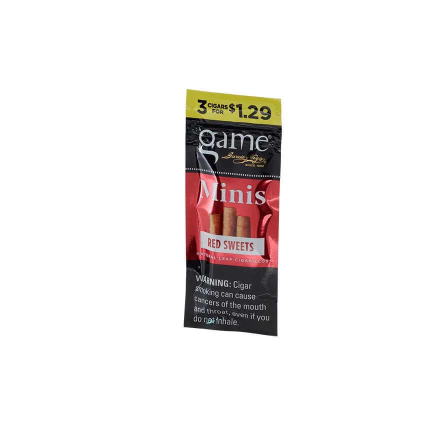 Garcia y Vega Game Mini Red (3) Natural cigar listing