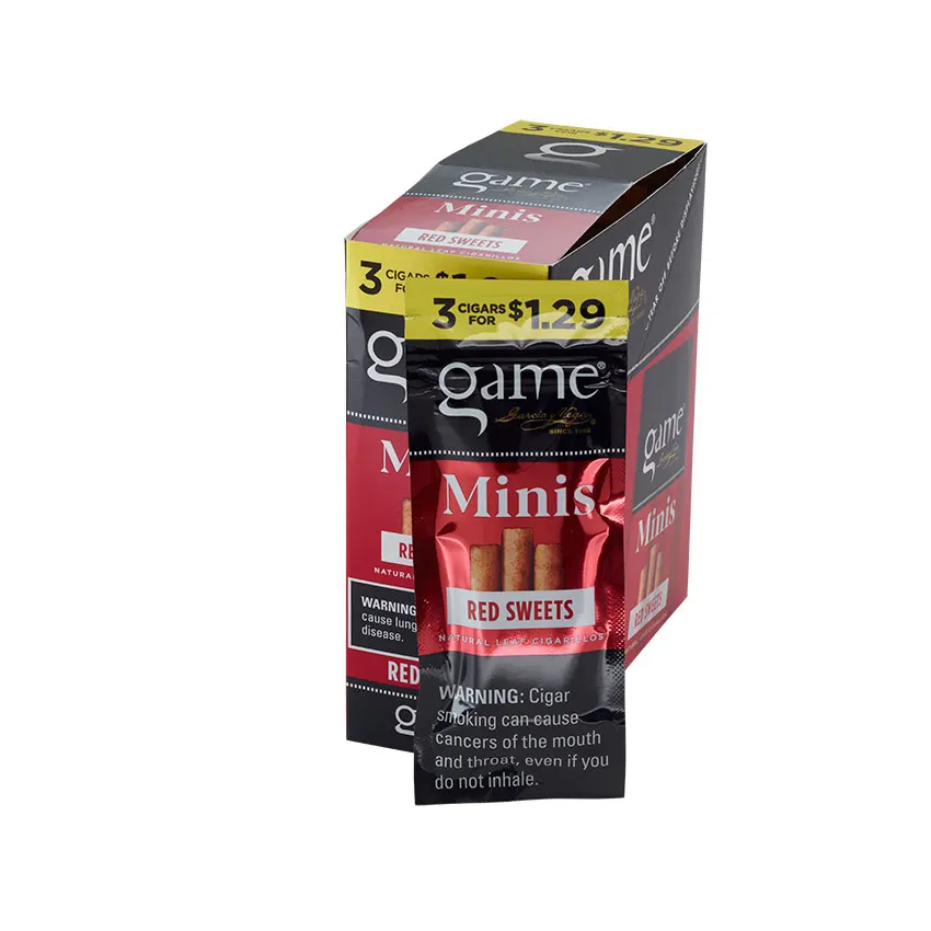 Garcia y Vega Game Mini Red (3) Natural cigar listing