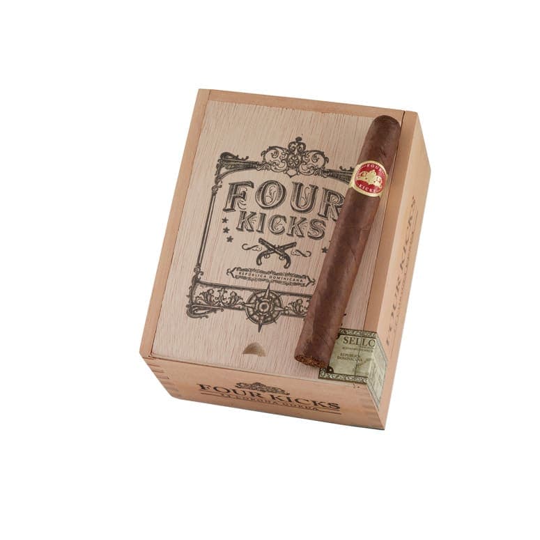 Four Kicks Corona Gorda Natural cigar listing