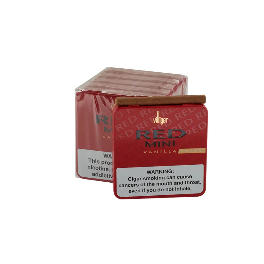 Villiger Red Mini Vanilla Filter Natural cigar listing