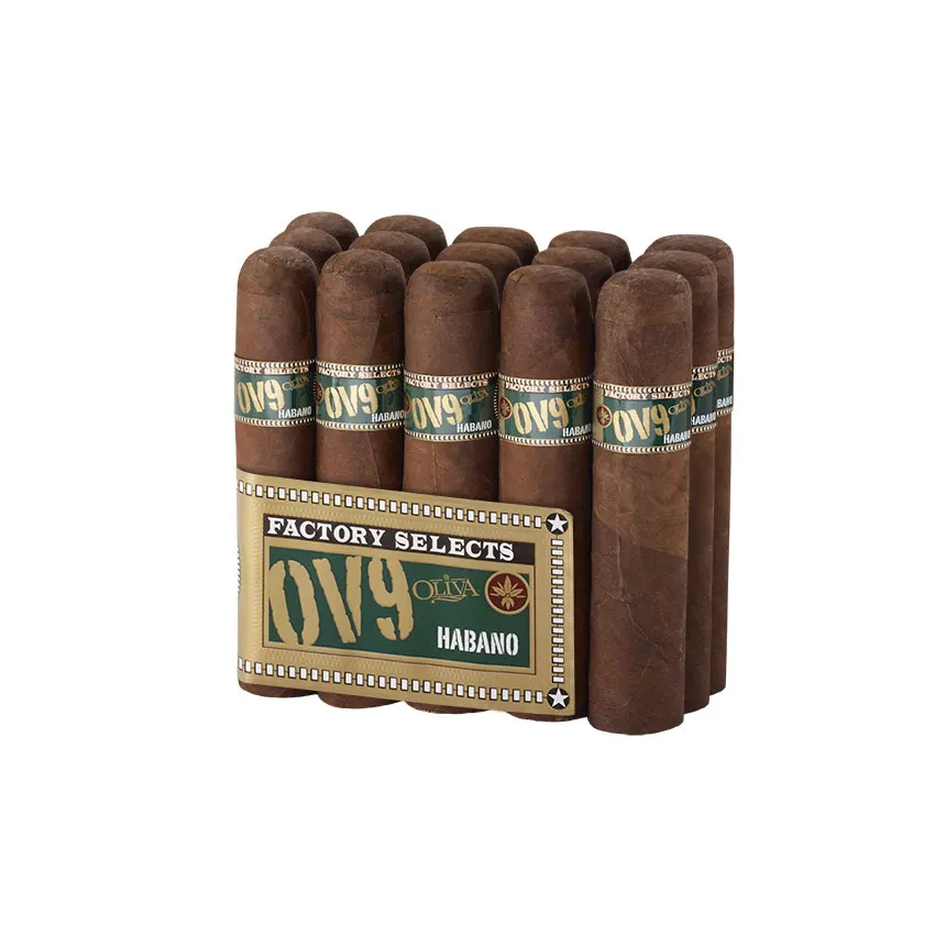Oliva Factory Selects Habano 4 x 60 Natural cigar listing