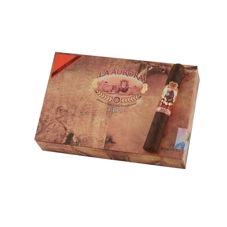 La Aurora 1495 Brazil Robusto Maduro cigar listing
