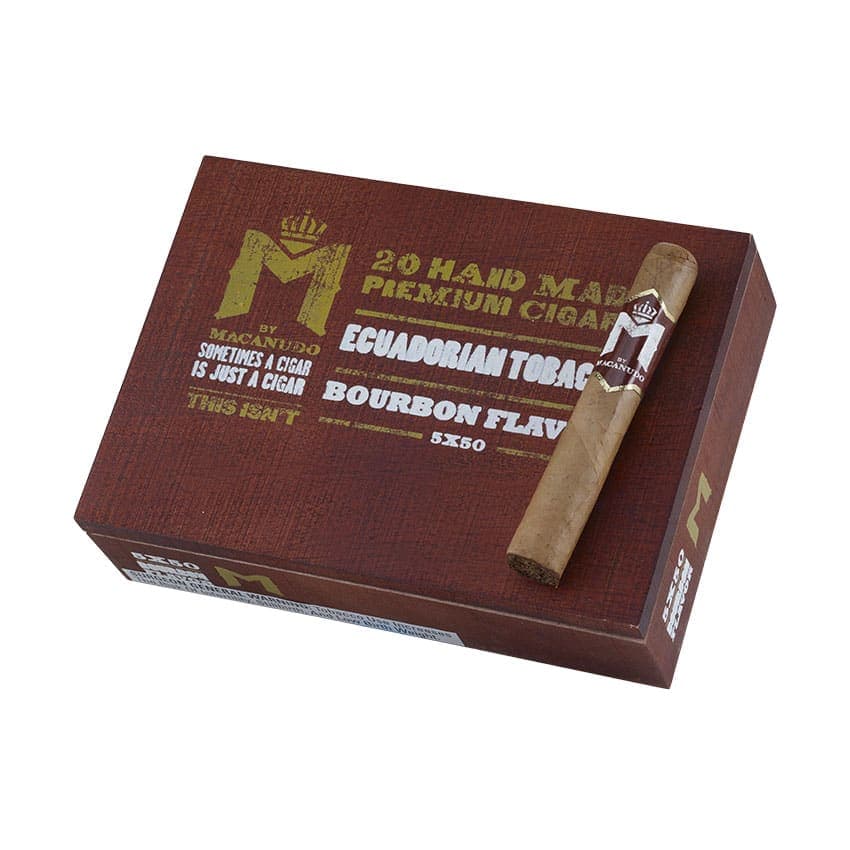 M Bourbon By Macanudo Robusto Natural cigar listing