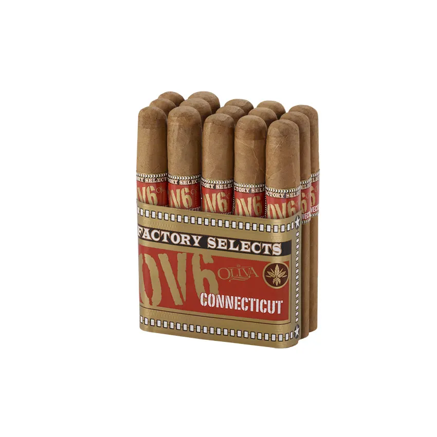 Oliva Factory Selects Connecticut 4 x 38 Natural cigar listing