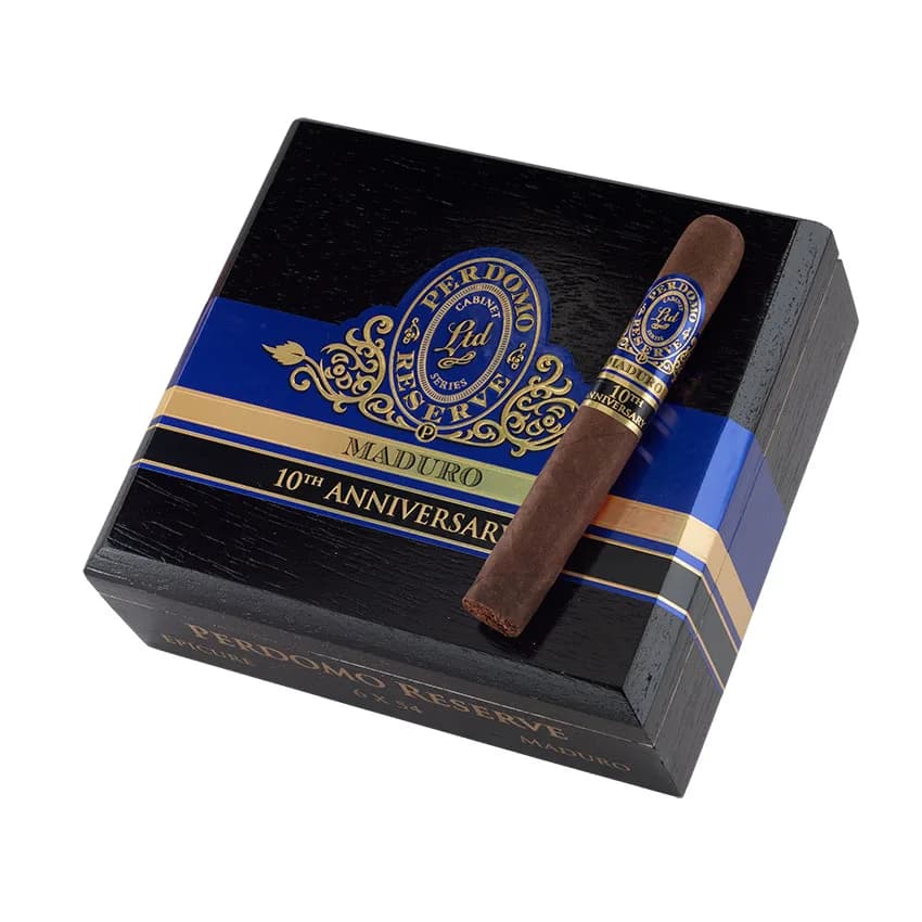 Perdomo 10th Anniversary Maduro Epicure cigar listing