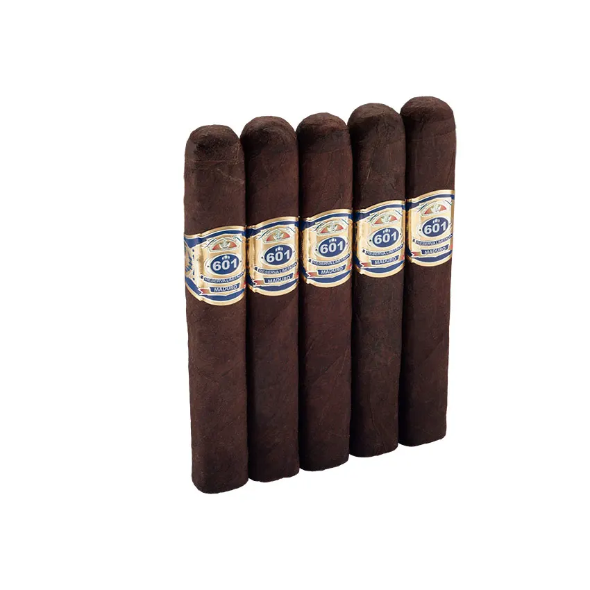 601 Blue Label Robusto Maduro cigar listing