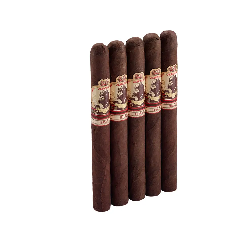 La Aurora 1495 Brazil Churchill Maduro cigar listing