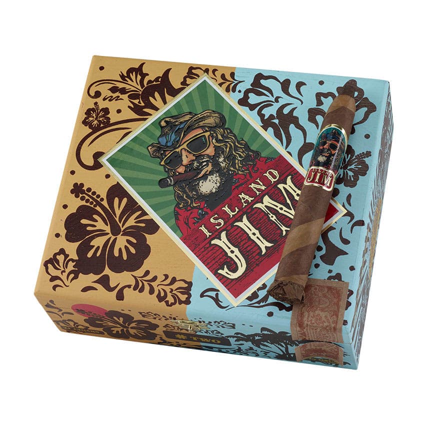 Island Jim by Oscar #2 Torpedo Barber Pole cigar listing