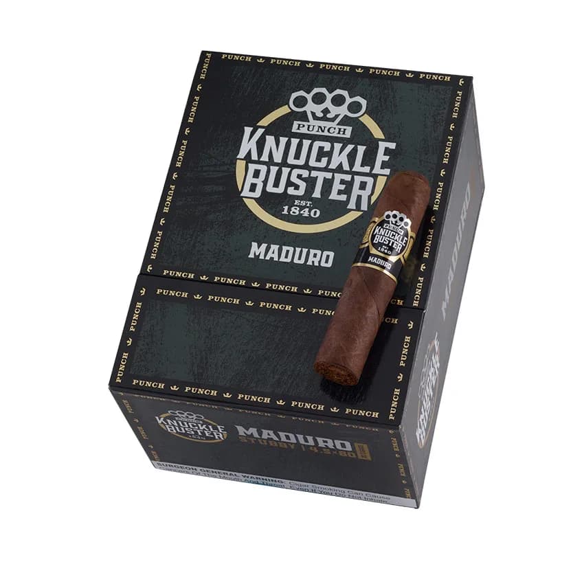 Punch Knuckle Buster Maduro Stubby cigar listing