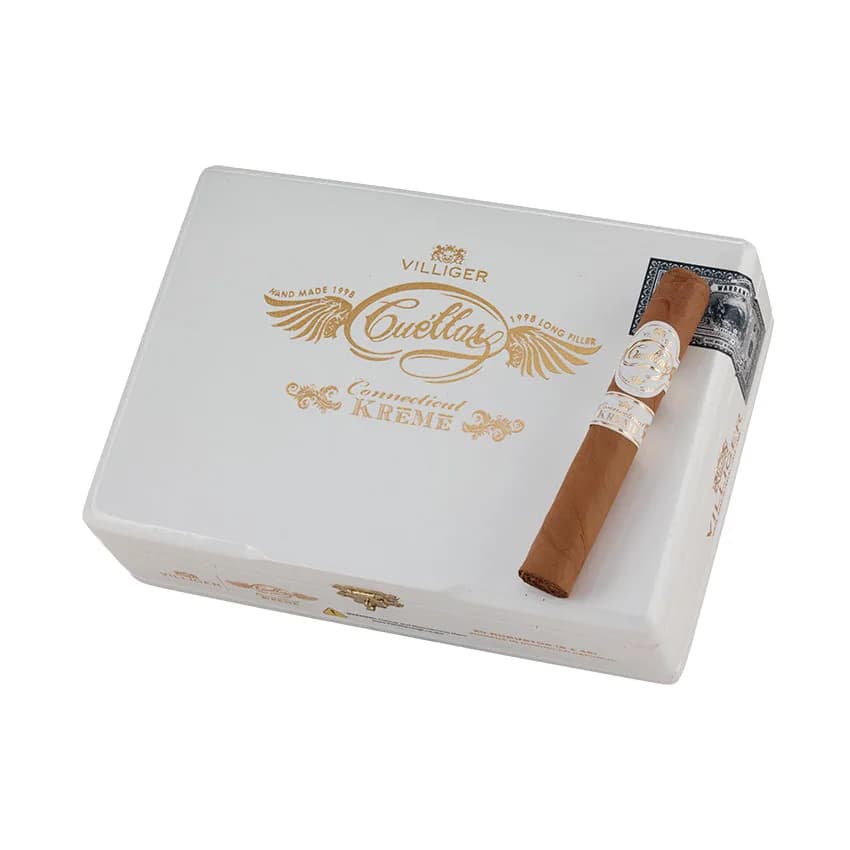 Cuellar Connecticut Kreme Robusto Natural cigar listing