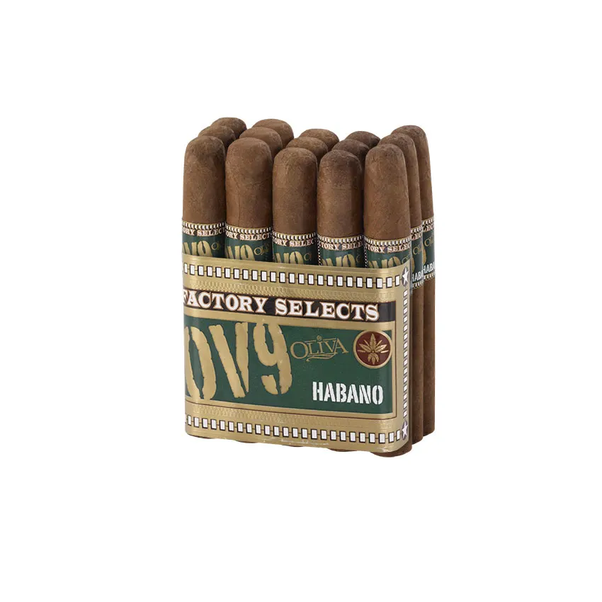 Oliva Factory Selects Habano 4 x 38 Natural cigar listing