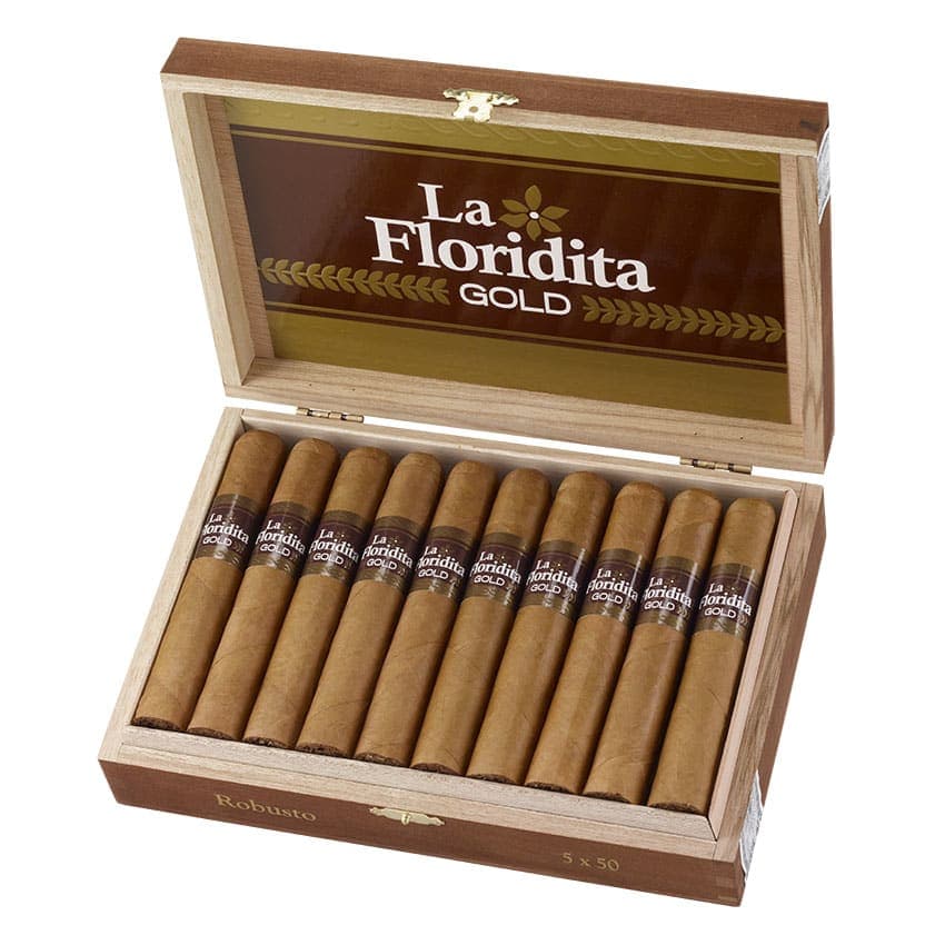 La Floridita Gold Robusto Natural cigar listing