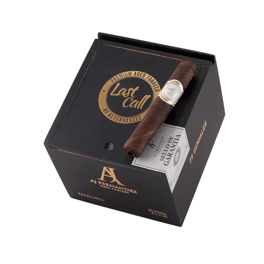 Last Call Maduro Geniales cigar listing