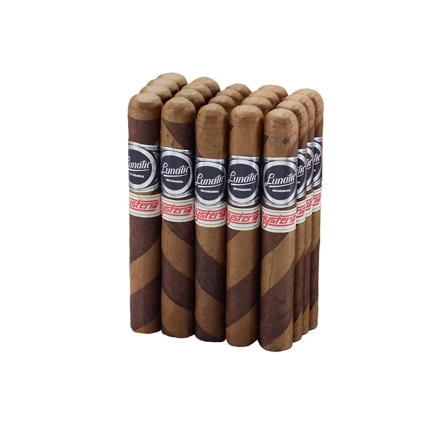 Aganorsa Lunatic Hysteria Barberpole Robusto Barber Pole cigar listing