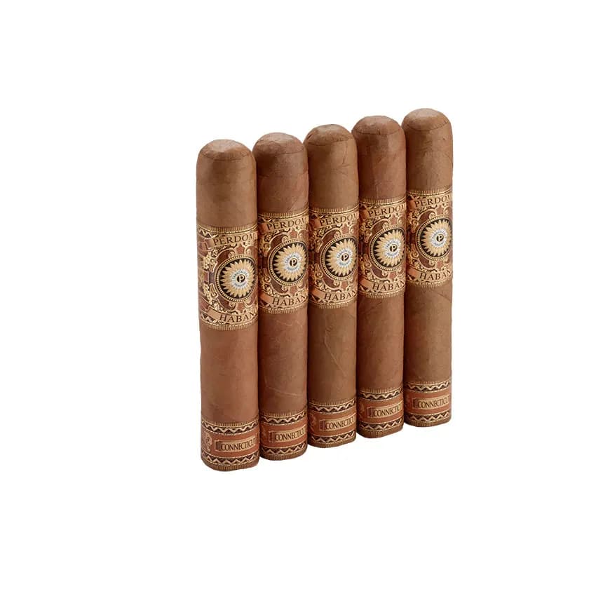 Perdomo Habano Connecticut Barrel Aged Robusto Natural cigar listing