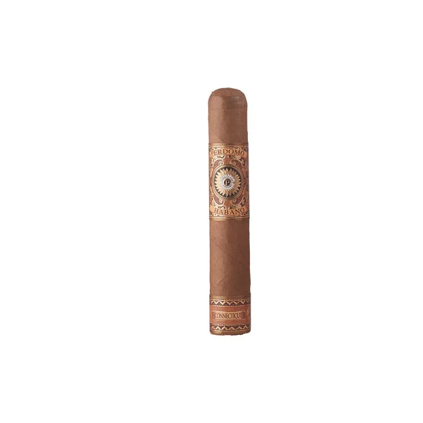 Perdomo Habano Connecticut Barrel Aged Robusto Natural cigar listing