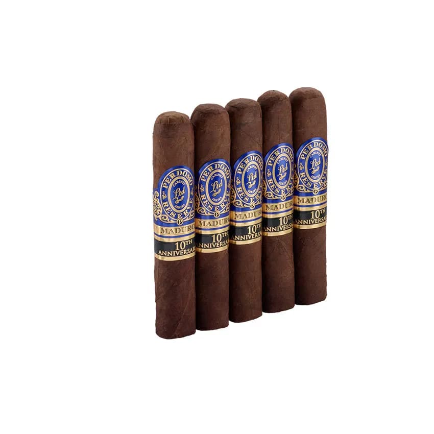 Perdomo 10th Anniversary Maduro Robusto cigar listing