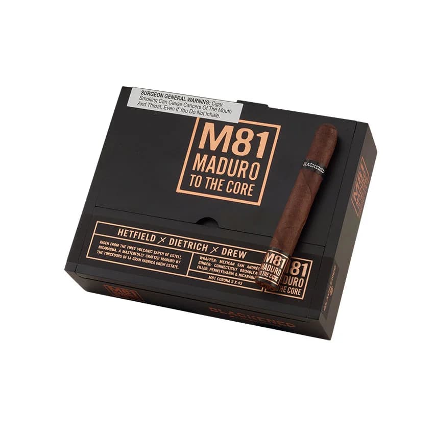 Blackened By DE Corona Maduro cigar listing