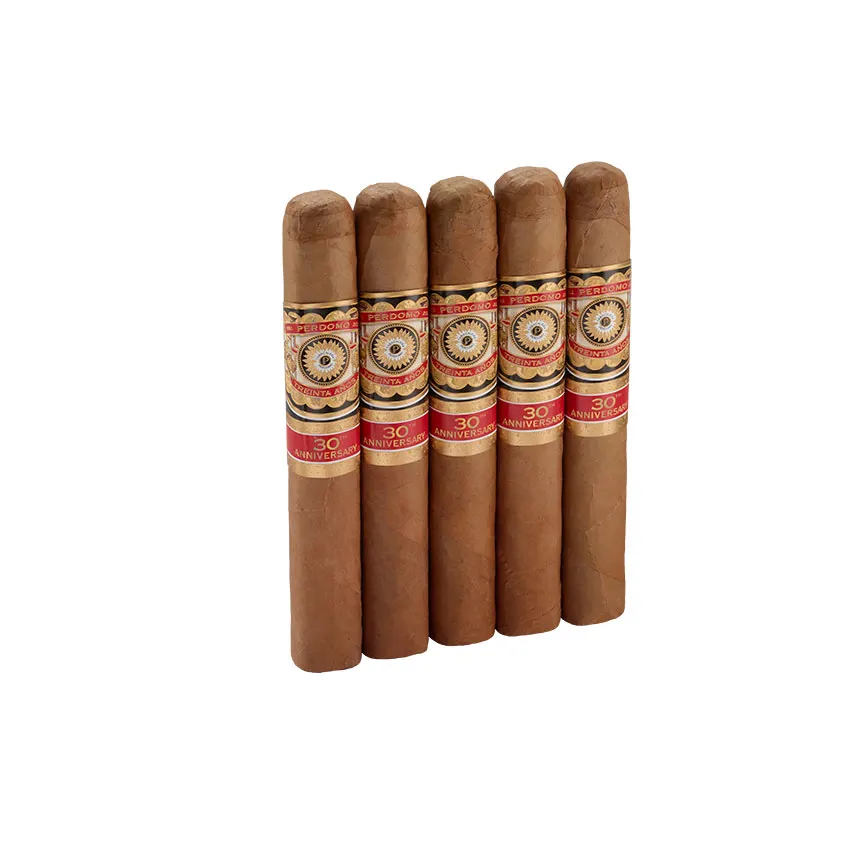 Perdomo 30th Anniversary Connecticut Epicure Natural cigar listing