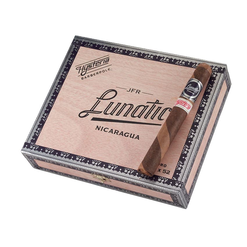 Aganorsa Lunatic Hysteria Barberpole Toro Barber Pole cigar listing