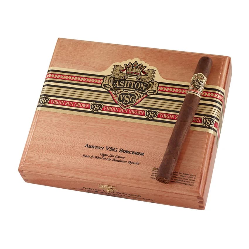 Ashton Virgin Sun Grown Sorcerer Natural cigar listing