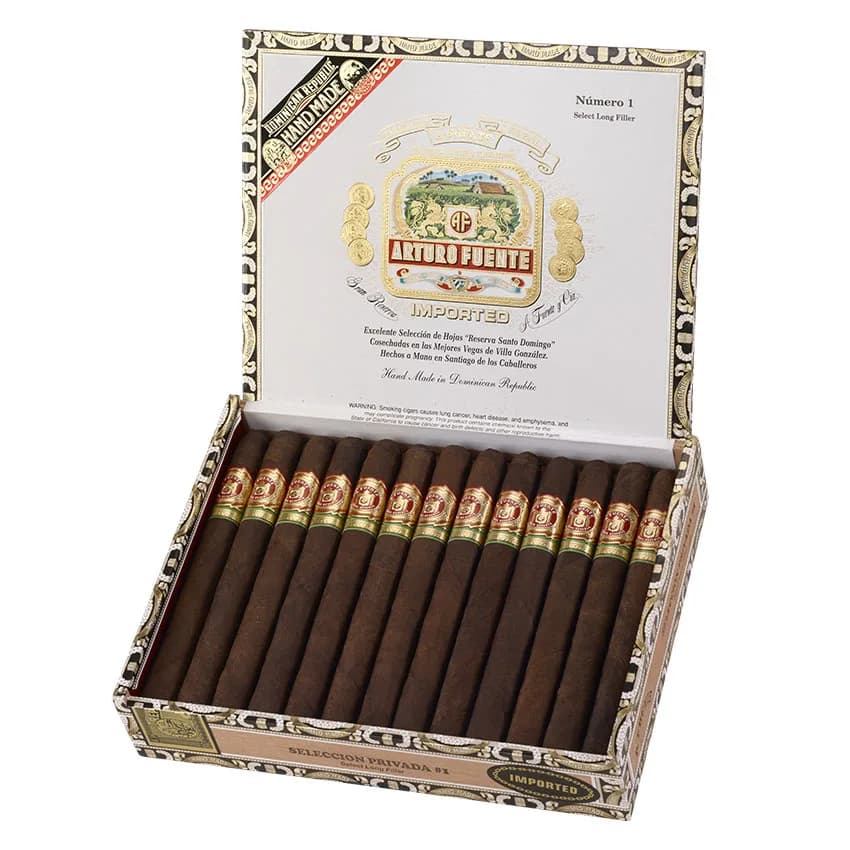 A Fuente Privada No. 1 Maduro cigar listing