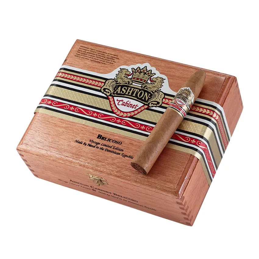 Ashton Cabinet Selection Belicoso Natural cigar listing