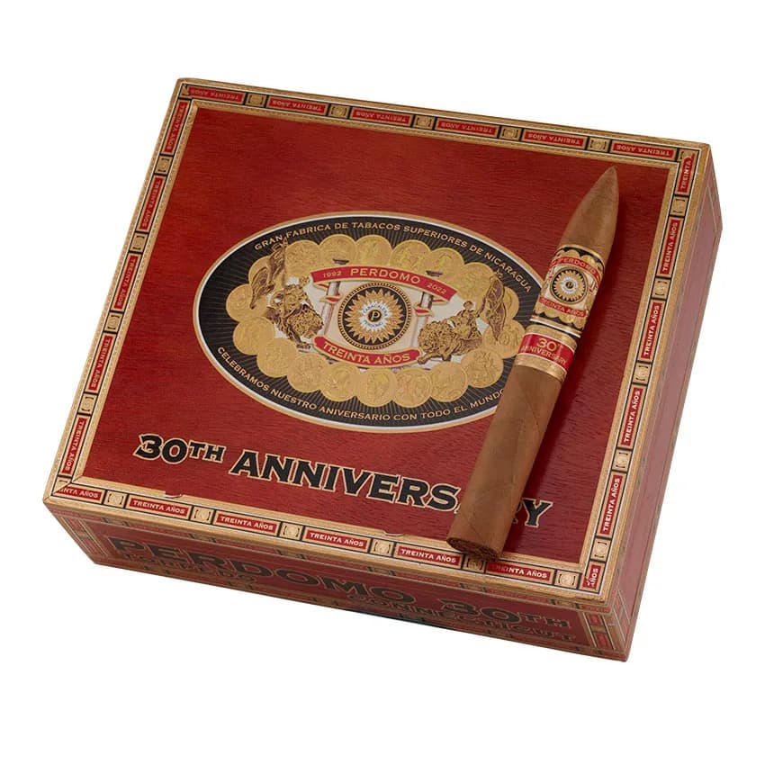 Perdomo 30th Anniversary Connecticut Torpedo Natural cigar listing