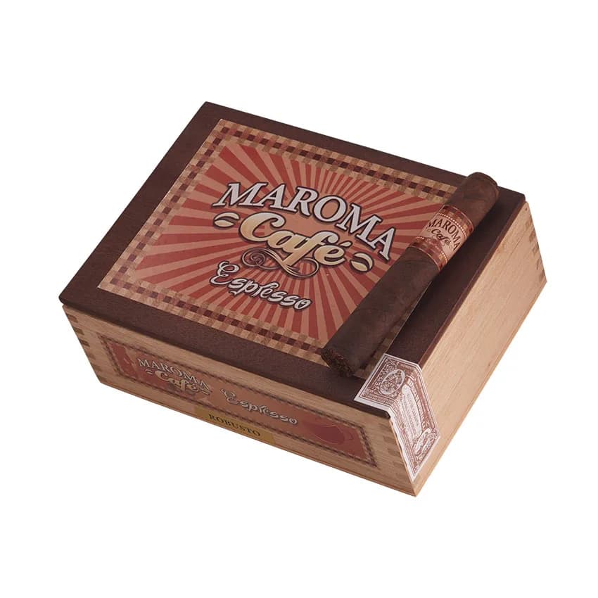 Maroma Cafe Espresso Robusto Maduro cigar listing