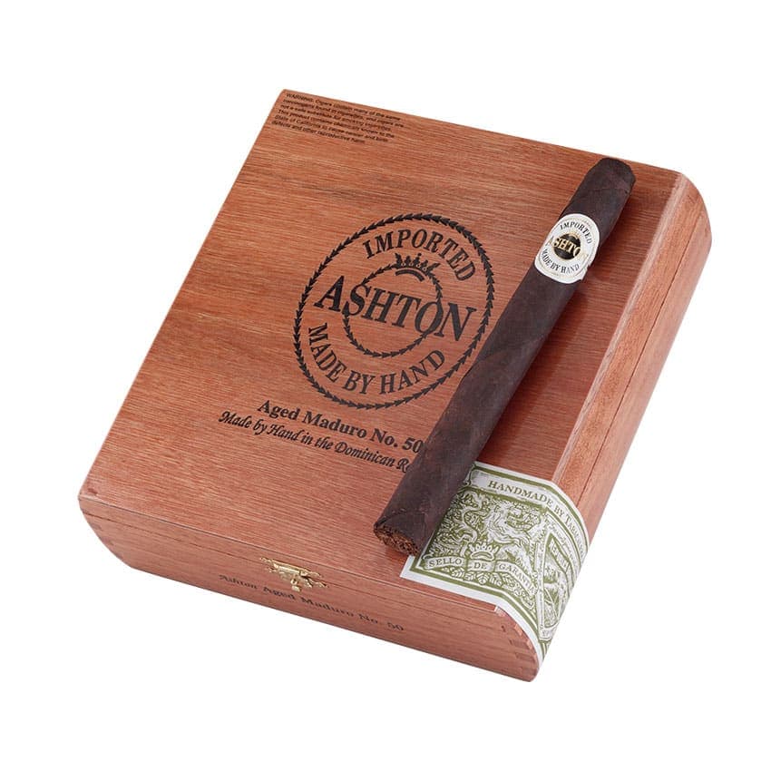 Ashton Aged Maduro No. 50 cigar listing