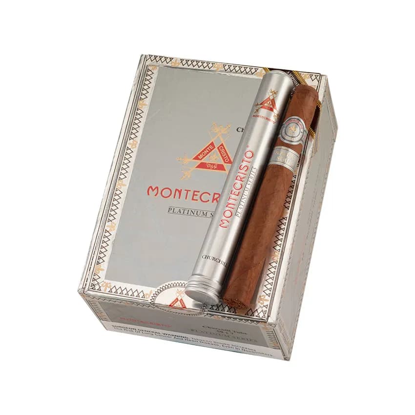 Montecristo Platinum Churchill Natural cigar listing