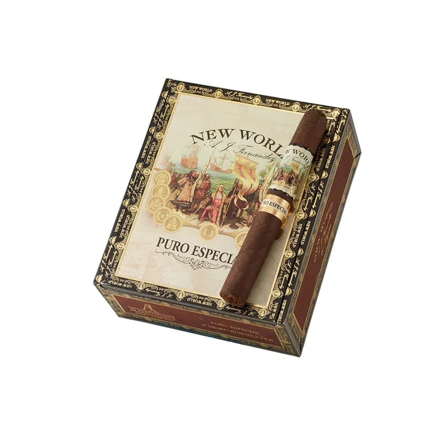 A.J. Fernandez New World Puro Especial Short Churchill Natural cigar listing