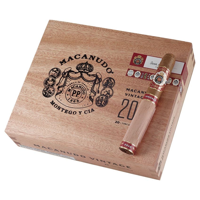 Macanudo Vintage 2010 Toro Grande Natural cigar listing