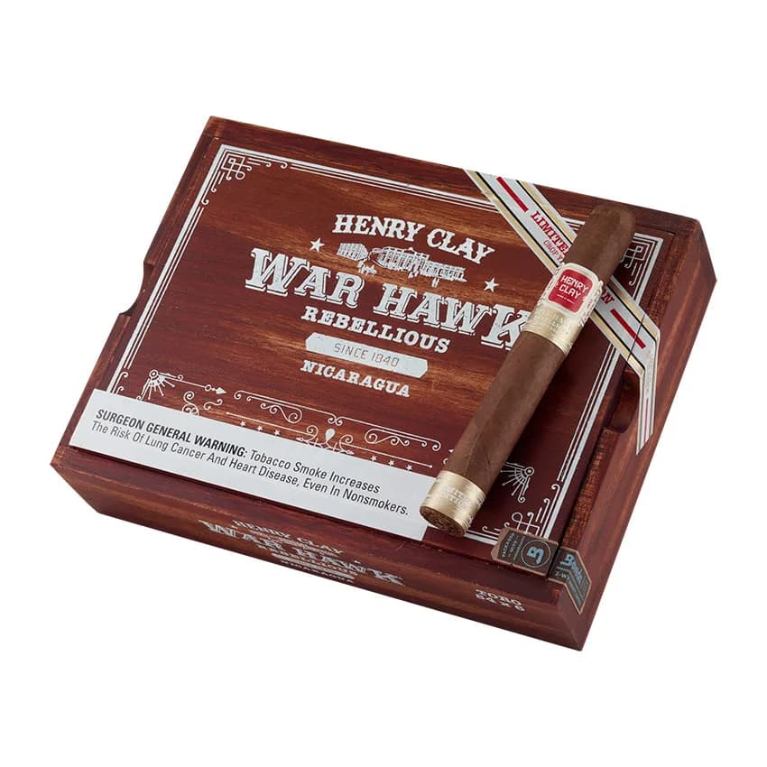 Henry Clay War Hawk Rebellious Natural cigar listing