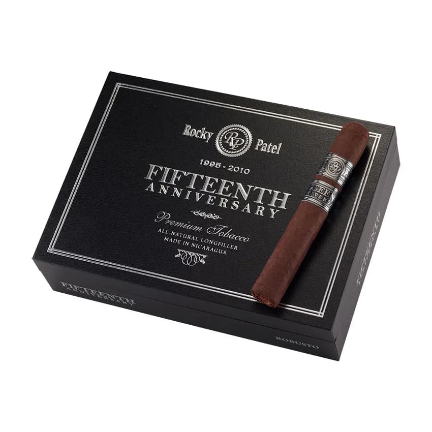 Rocky Patel 15th Anniversary Robusto Natural cigar listing