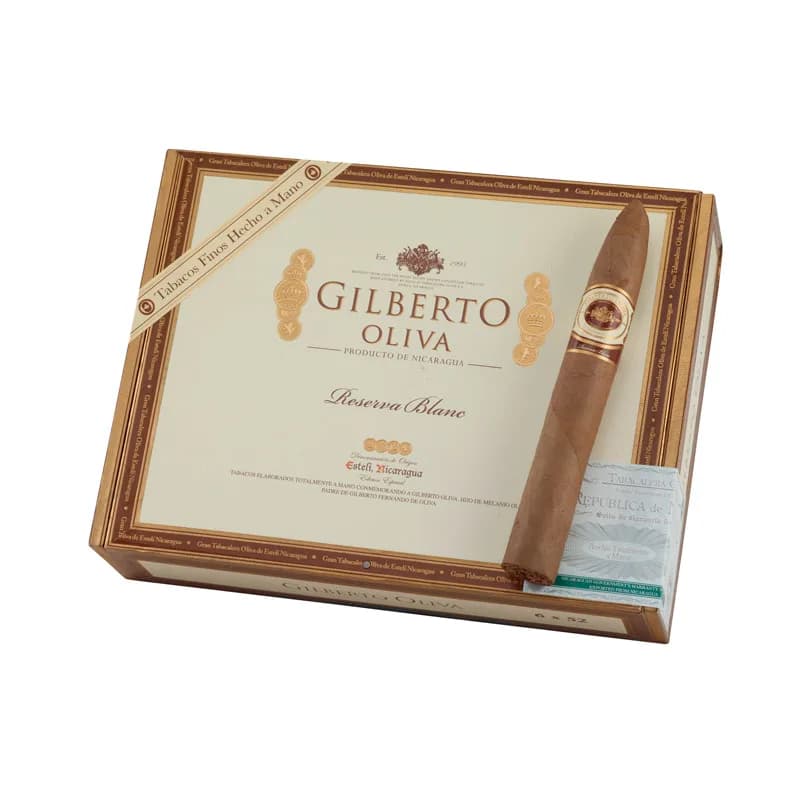 Gilberto Oliva Blanc Torpedo Natural cigar listing