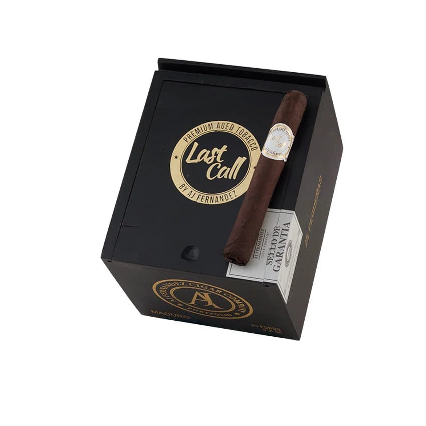 Last Call Maduro Pequenas cigar listing
