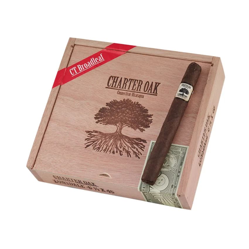 Charter Oak Maduro Lonsdale cigar listing