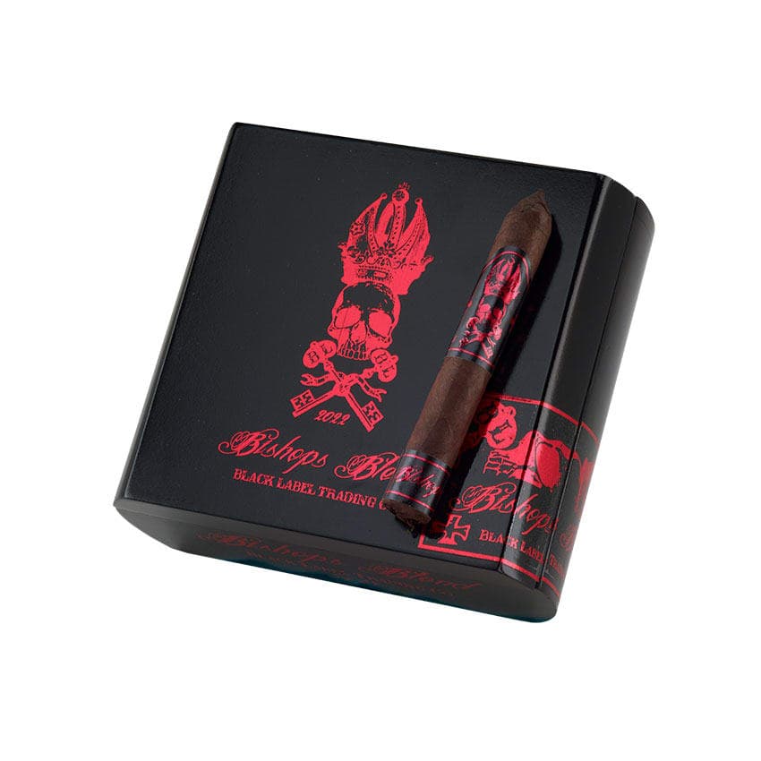 Black Label Bishops Blend Robusto Maduro cigar listing