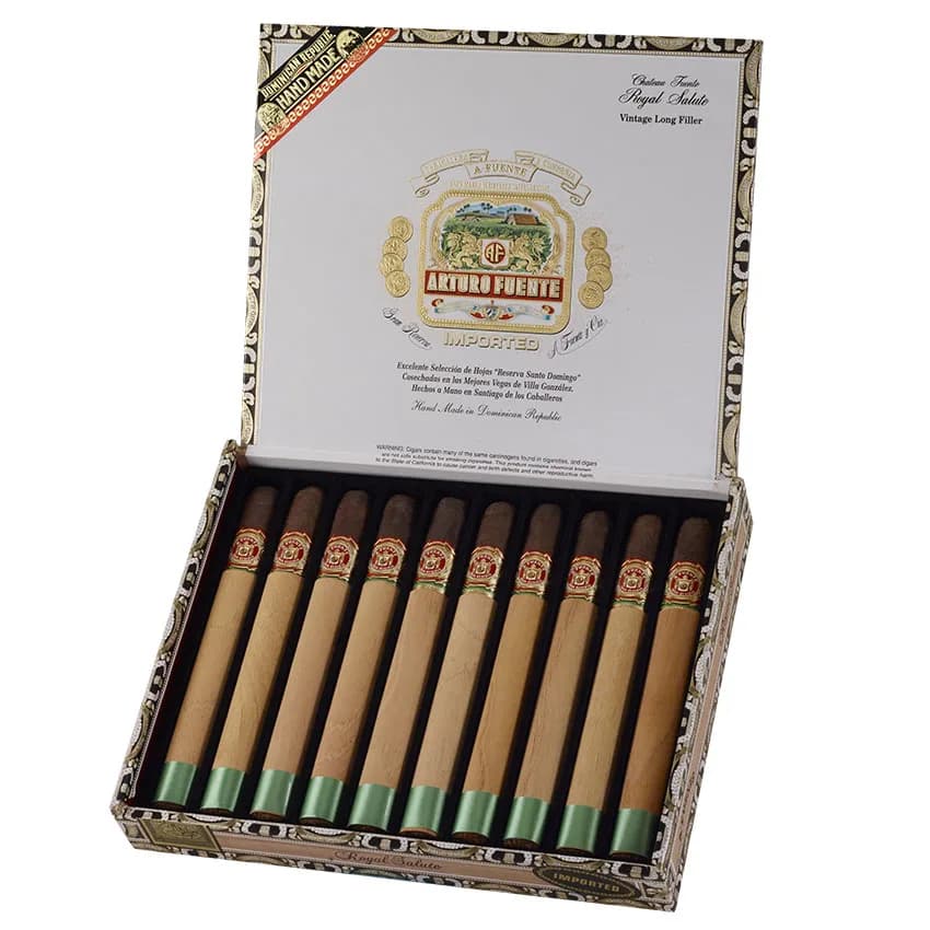 Arturo Fuente Royal Salute Maduro cigar listing