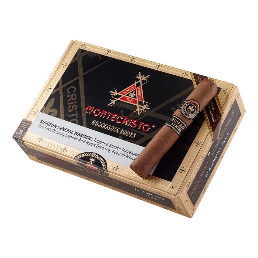 Montecristo Nicaragua Robusto Natural cigar listing