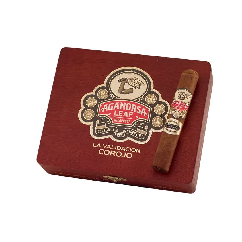 Aganorsa Leaf Corojo Gran Robusto Box Pressed Natural cigar listing