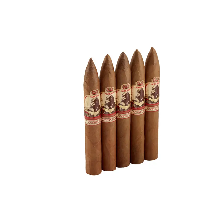 La Aurora 1495 Connecticut Belicoso Natural cigar listing